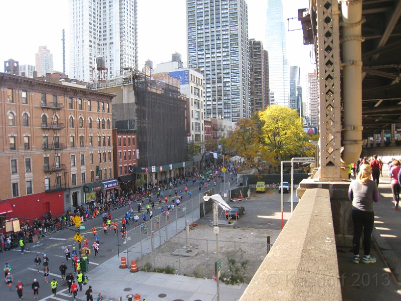 2014 NYRR Marathon 0398.jpg - The 2014 New York Marathon on November 2nd. A cold and blustery day.